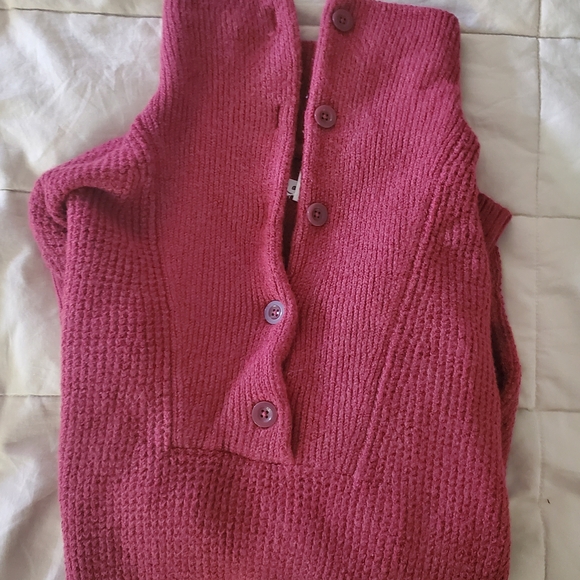 Aerie Raspberry Cowl Neck Sweater - Picture 2 of 5